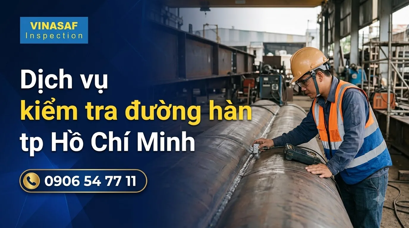 Dịch vụ kiểm tra đường hàn TP Hồ Chí Minh uy tín