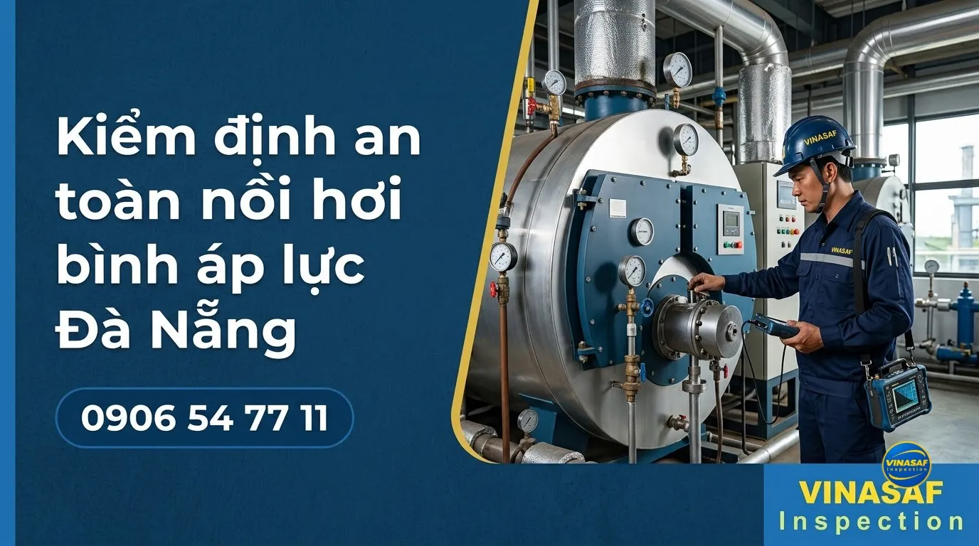 Kiểm định an toàn nồi hơi bình áp lực chuẩn QCVN